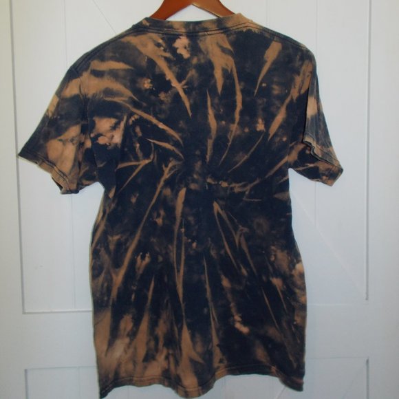 Custom Hand Bleached VTG Cleveland Indians T-Shirt Distressed - Picture 5 of 6